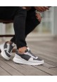 184 WHİTE AND GREY SUEDE