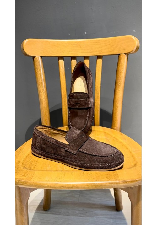 472 DARKBROWN SUEDE