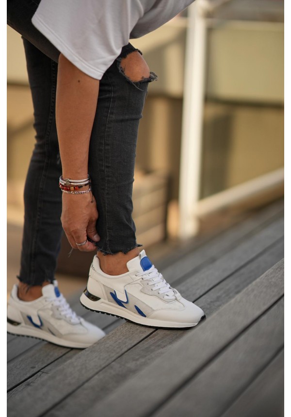 544 WHİTE & BLUE CAMOUFLAGE