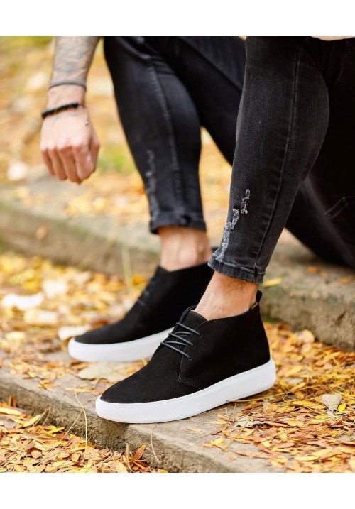 6000 BLACK SUEDE
