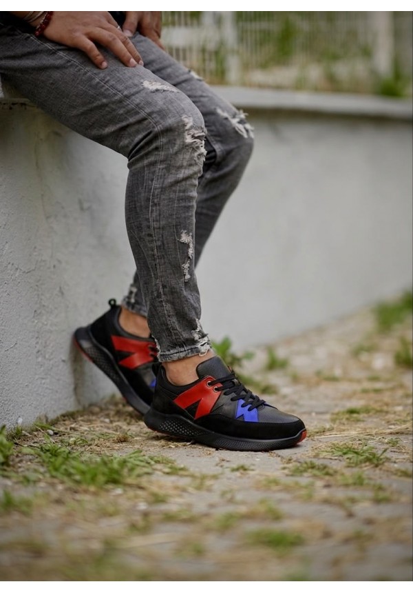 178 BLACK& RED&BLUE