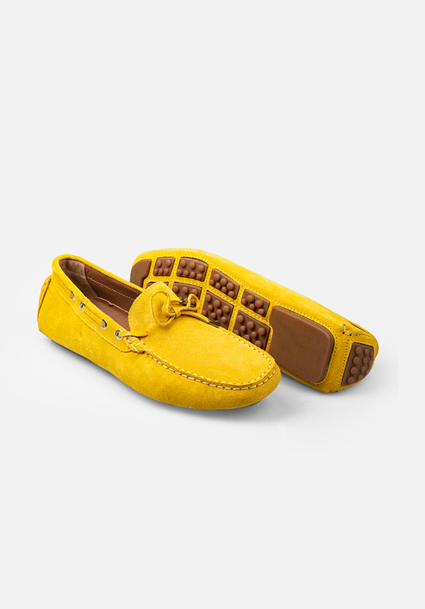 020 YELLOW SUEDE DRİVER